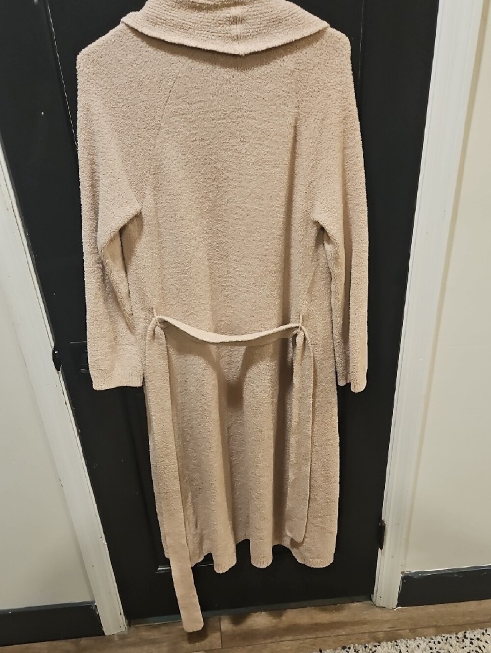 Natori Beige Long Open-Front Robe - Picture 2 of 4
